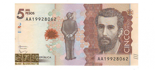 کلمبیا - 5000 پزو