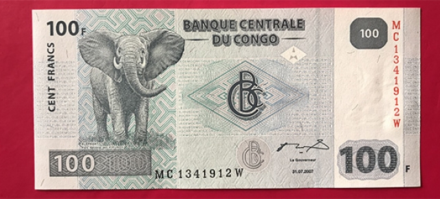 کنگو - 100 فرانک