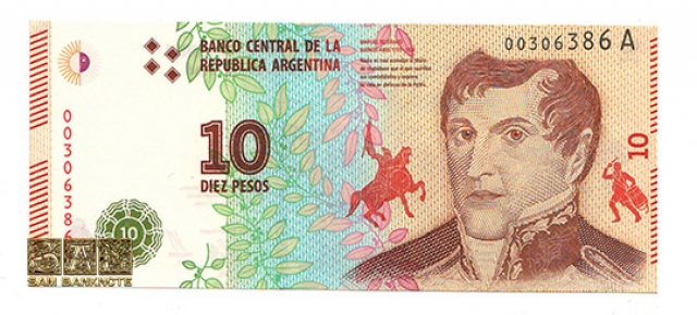 آرژانتین-10 پزو
