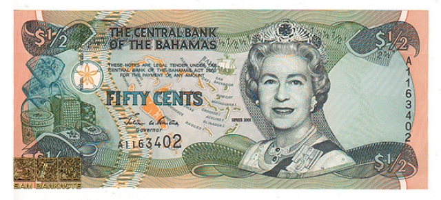 باهاماس-1/2 دلار