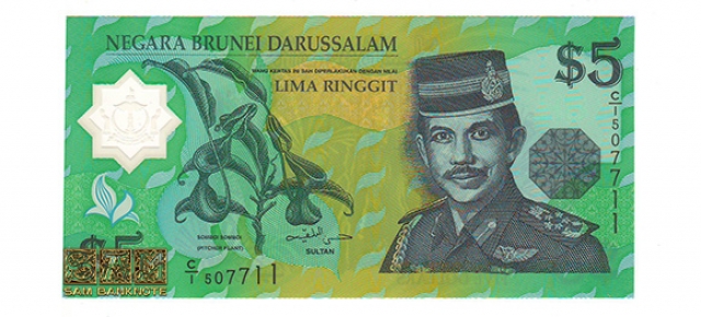 برونئی_دارالسلام 5 دلار
