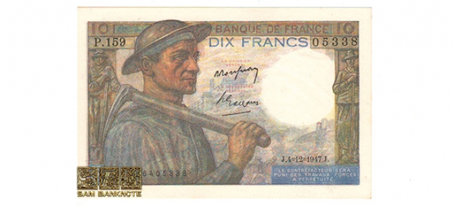 فرانسه - 10 فرانک