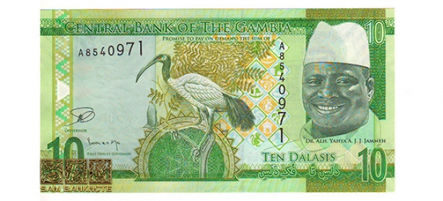 گامبیا- 10 دالاسیس