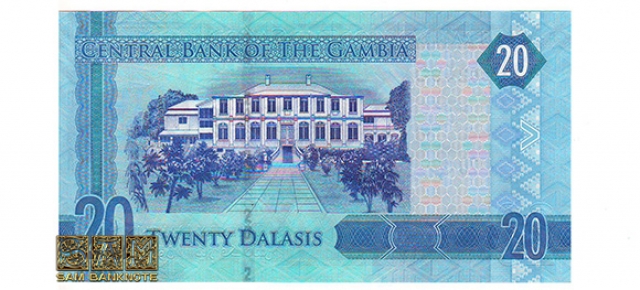 گامبیا- 20 دالاسیس