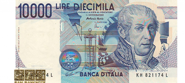 ایتالیا - 10000 لیر
