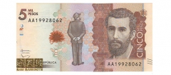 کلمبیا - 5000 پزو
