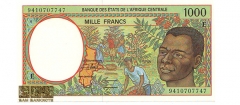 کامرون-1000 فرانک