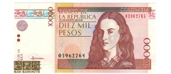 کلمبیا-10000 پزو